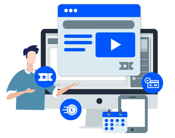 End-to-end online events solution